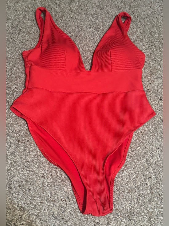H&M Other - H&M Deep Plunge Low Back One Piece Swimsuit